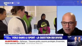 Voile dans le sport: "Il y a une forme de permissivité", décrit Médéric Chapitaux, sociologue et membre du Conseil des sages sur la laïcité