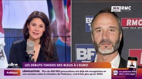Les débuts timides des Bleus à l'Euro