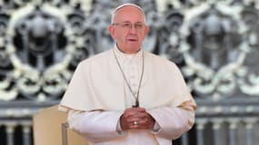 Le pape François sur la place Saint-Pierre, le 29 août 2018 au Vatican. 