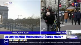 Paris: un reconfinement moins respecté qu'en mars?