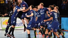 Les Montpelliérains heureux de leur qualification dans le dernier carré de la Ligue des champions de Hand