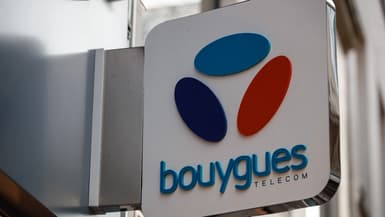 Le logo d'une boutique Bouygues Télécom (photo d'illustration).