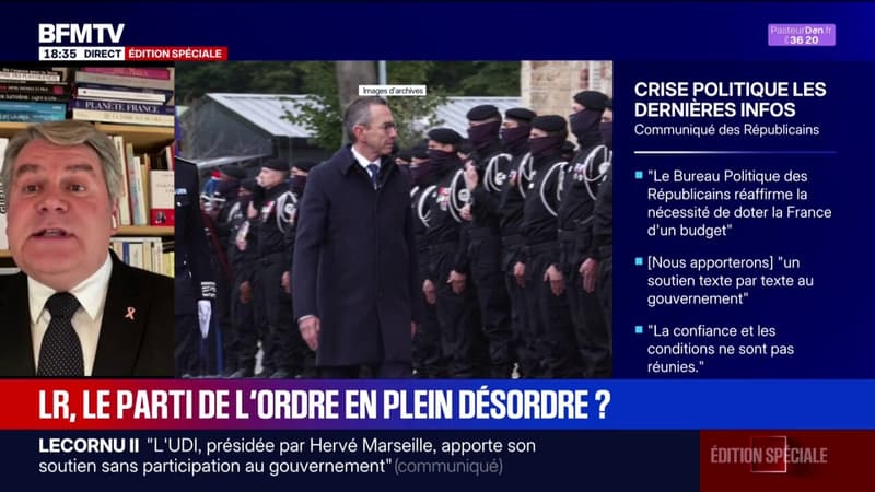 Réunion des Républicains: la décision du parti de ne pas participer au gouvernement de Sébastien Lecornu 