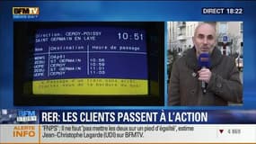 Des usagers du RER A lancent la première action de groupe contre la SNCF, le Stif et la RATP