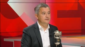 Gérald Darmanin sans cravate le 24 juillet sur RMC et BFMTV