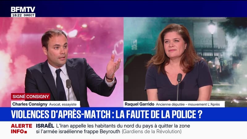 SIGNÉ CONSIGNY - Violences d’après-match : la faute de la police ? - 01/06