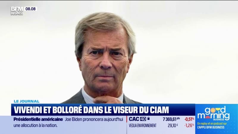 Vivendi et Bolloré dans le viseur du Ciam