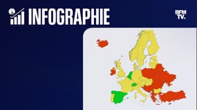 La carte des législations européennes quant à l'euthanasie et au suicide assisté