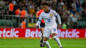 Désiré Doué lors du match Ukraine-France, le 05/09/2025