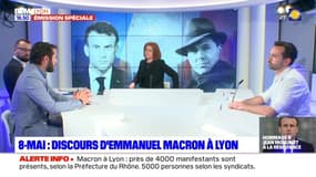 Emmanuel Macron à Lyon ce 8-Mai: le discours du chef de l'Etat "très factuel"