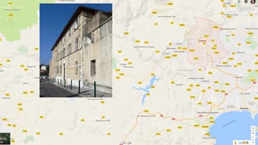 Le bien se trouve dans le centre de Grasse.