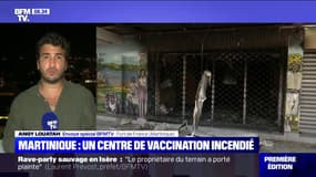 Martinique: un centre de vaccination incendié à Fort-de-France