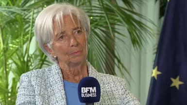 La présidente de la BCE Christine Lagarde, le 6 juin 2024