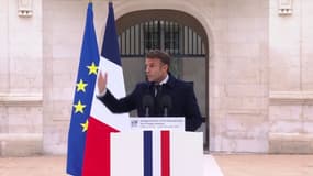 Cité internationale de la langue française: Emmanuel Macron affirme que "jamais de tels investissements n'avaient bénéficié en matière de culture au département de l'Aisne"