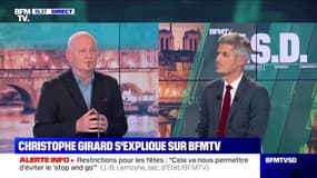 Christophe Girard s’explique sur BFMTV - 11/12