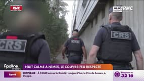 La nuit a été calme à Nîmes après la mise en place du couvre-feu dans six quartiers sensibles
