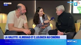 Kad Merad et Claude Lelouch reviennent sur le film "Finalement" dont l'avant-première a lieu au cinéma Pathé La Valette