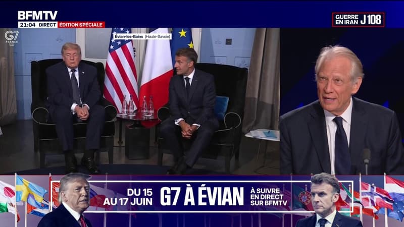 États-Unis/Iran: "Il faudrait que Donald Trump accepte que l'Union européenne fasse partie de la négociation, parce que c'est un gage de sérieux", détaille Dominique de Villepin