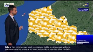 Météo Nord-Pas-de-Calais: du vent et de la pluie ce jeudi, jusqu'à 13°C à Calais et à Dunkerque