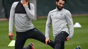 Virgil van Dijk et Mohamed Salah