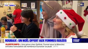 Roubaix: un repas de Noël offert aux femmes isolées