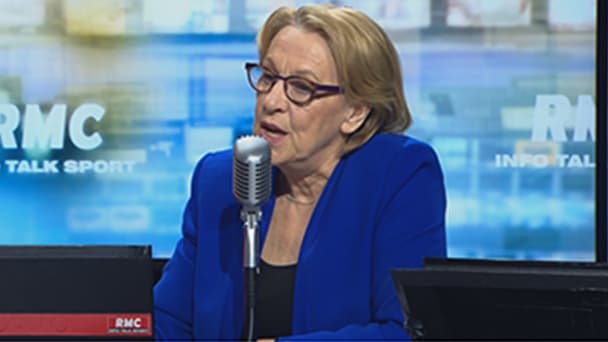 Marylise Lebranchu, ministre de la Fonction publique, ce jeudi chez Jean-Jacques Bourdin.