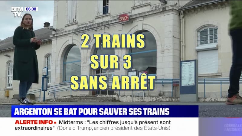 Dans la Creuse, la ville d'Argenton se bat pour sauver ses trains