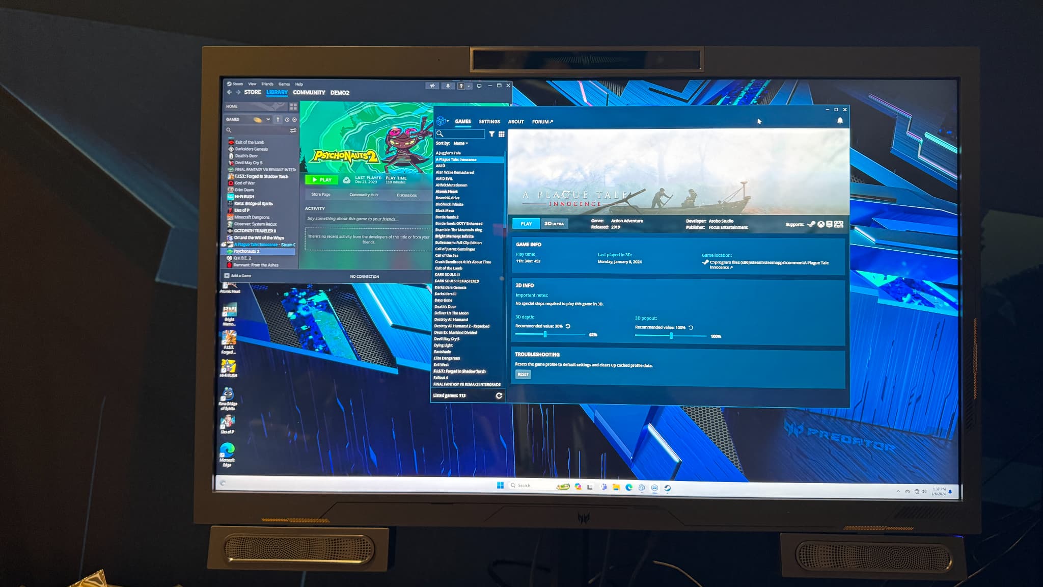 Acer Predator SpatialLabs View 27 Acer Predator SpatialLabs View 27