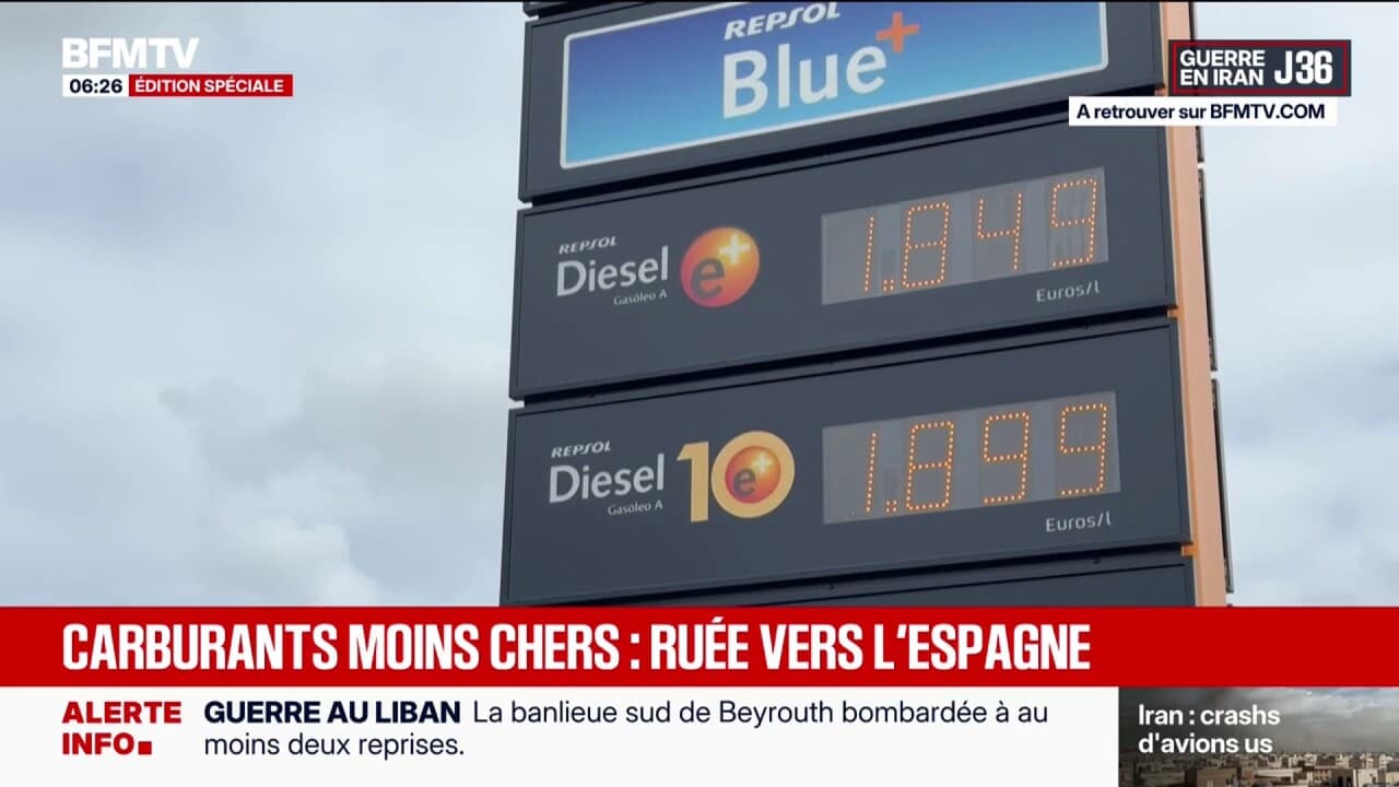 Guerre au Moyen-Orient: pour faire face à la hausse des prix, l'Espagne baisse les taxes sur les carburants