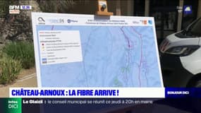 Alpes-du-Sud: la fibre optique arrive à Château-Arnoux-Saint-Auban