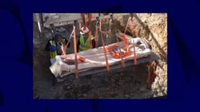 Le sarcophage du IVe siècle exhumé à Arras