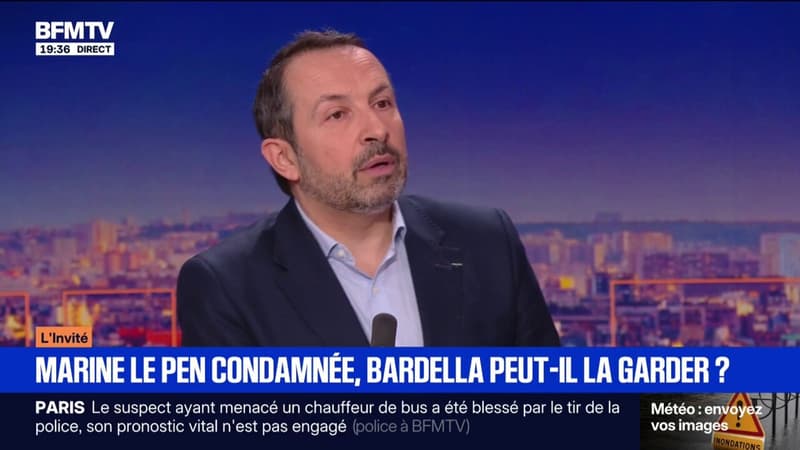 Marine Le Pen "se mettra dans la situation de faire gagner" les idées du RN si elle ne peut pas se présenter en 2027, déclare Sébastien Chenu