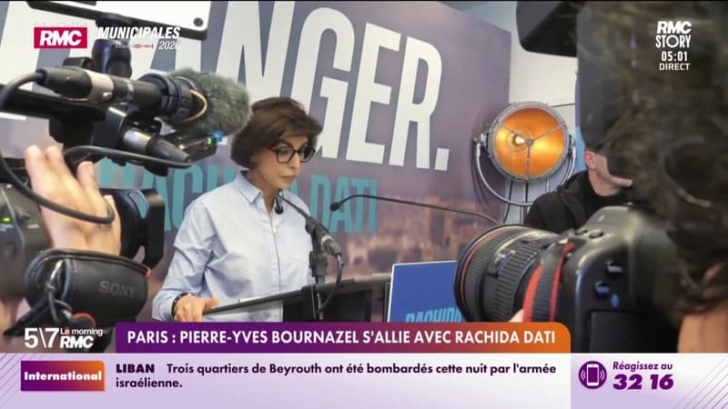 Paris : Pierre-Yves Bournazel s'allie avec Rachida Dati