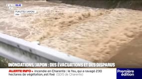 Japon: des millions de personnes appelées à évacuer à cause de fortes inondations