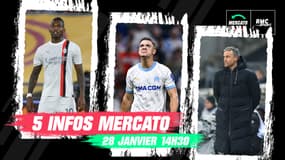 Rafael Leao, Vitinha, Luis Enrique... Les 5 infos du mercato du 28 janvier à la mi-journée