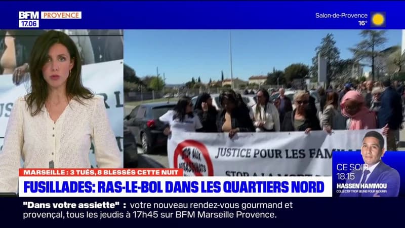 Fusillades à Marseille: un rassemblement organisé dans les quartiers nord