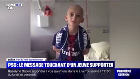 PSG: le message touchant d'un jeune supporter atteint d'un cancer