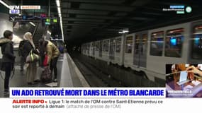 Marseille: un adolescent retrouvé mort sur les rails du métro près de la station Blancarde