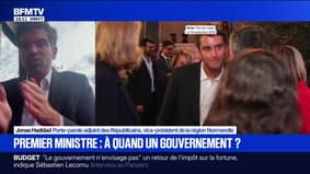 Pour Jonas Haddad, (les Républicains), "le Parti socialiste ne doit pas faire une politique en mettant le couteau sous la gorge du Premier ministre" 