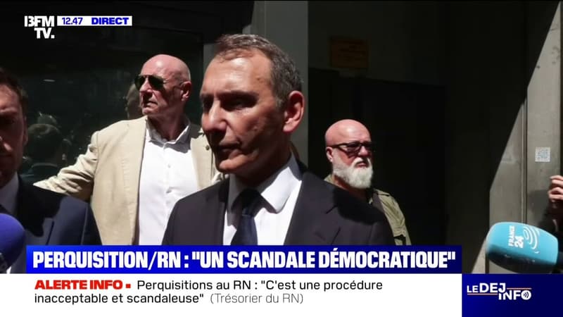 Perquisition au siège du RN: 