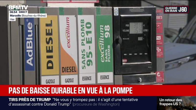 "On s'adapte, on n'a pas le choix": pas de baisse du prix du carburant en vue