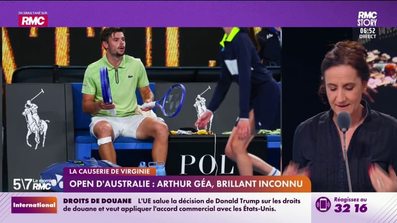 La Causerie - Open d'Australie : Arthur Géa, brillant inconnu