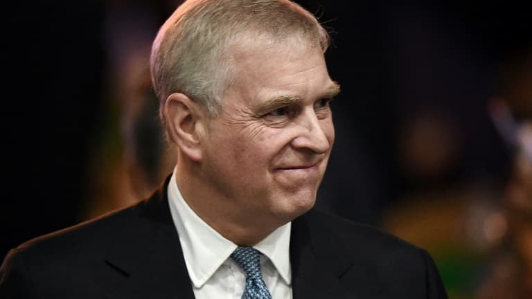 Le prince Andrew prononce un discours le 3 novembre 2019 en marge d'une réunion de l'ASEAN à Bangkok