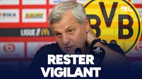 Lille : "Il ne faut pas inverser les choses" Genesio très prudent avant Dortmund