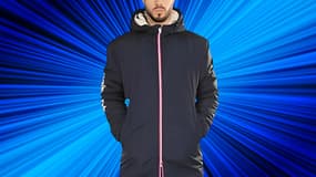 Cette parka style K-way est à prix avantageux et vous fera affronter tout l'hiver