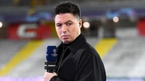 Samir Nasri en marge d'un match de Ligue des champions en 2023