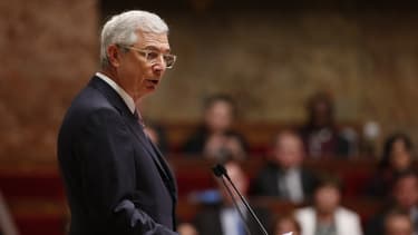 Le président de l'Assemblée nationale Claude Bartolone