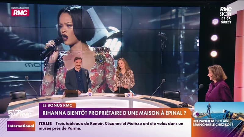 Le bonus RMC : Rihanna bientôt propriétaire d'une maison à Épinal ? - 30/03