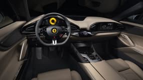 L'intérieur du SUV de Ferrari, le Purosangue, qui sera lancé en 2023 (photo d'illustration).