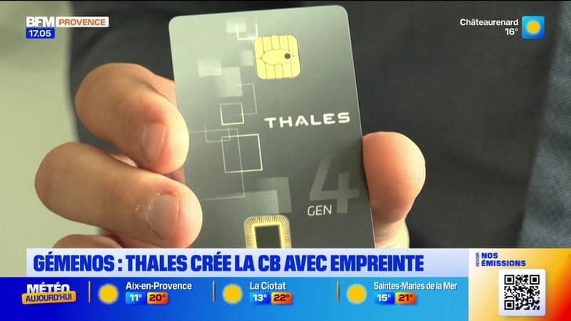 Gémenos: Thales crée la carte bleue avec empreinte digitale